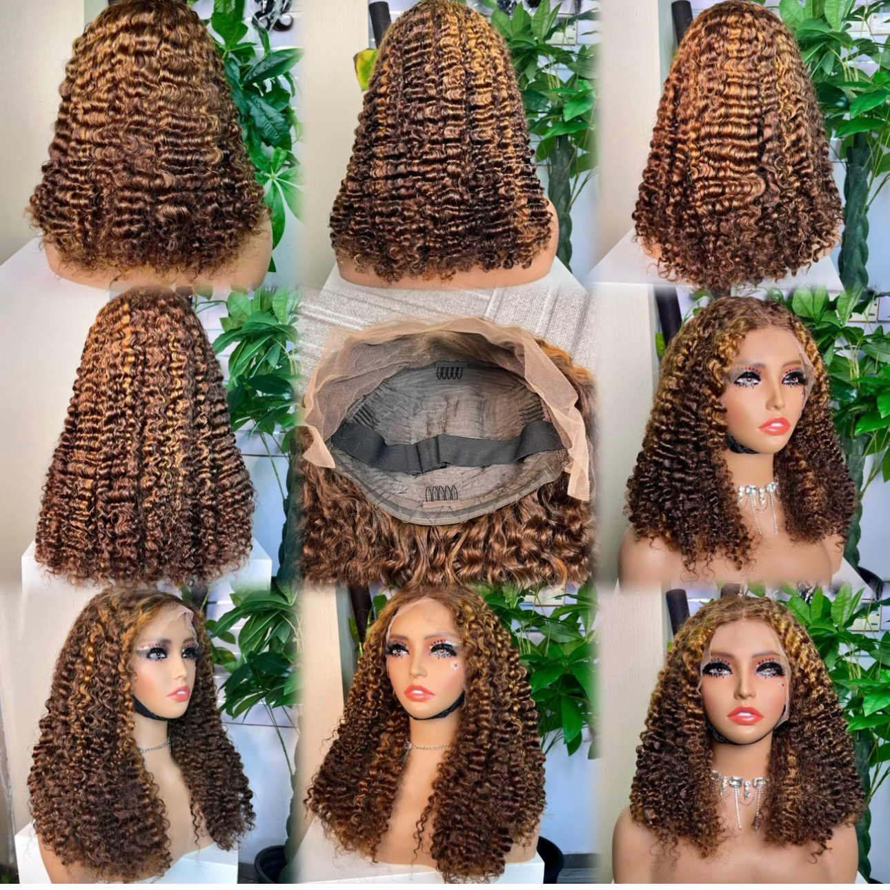 Burmese Curly Wigs