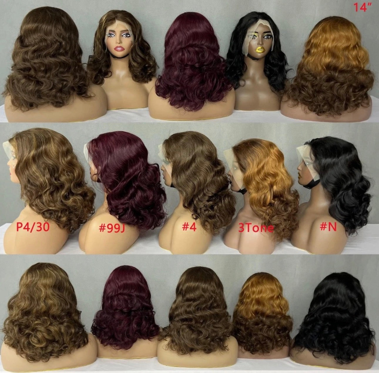 12A 13x4 HD Lace Loose Body Wave Wig | 210% Density | 14–26 Inch