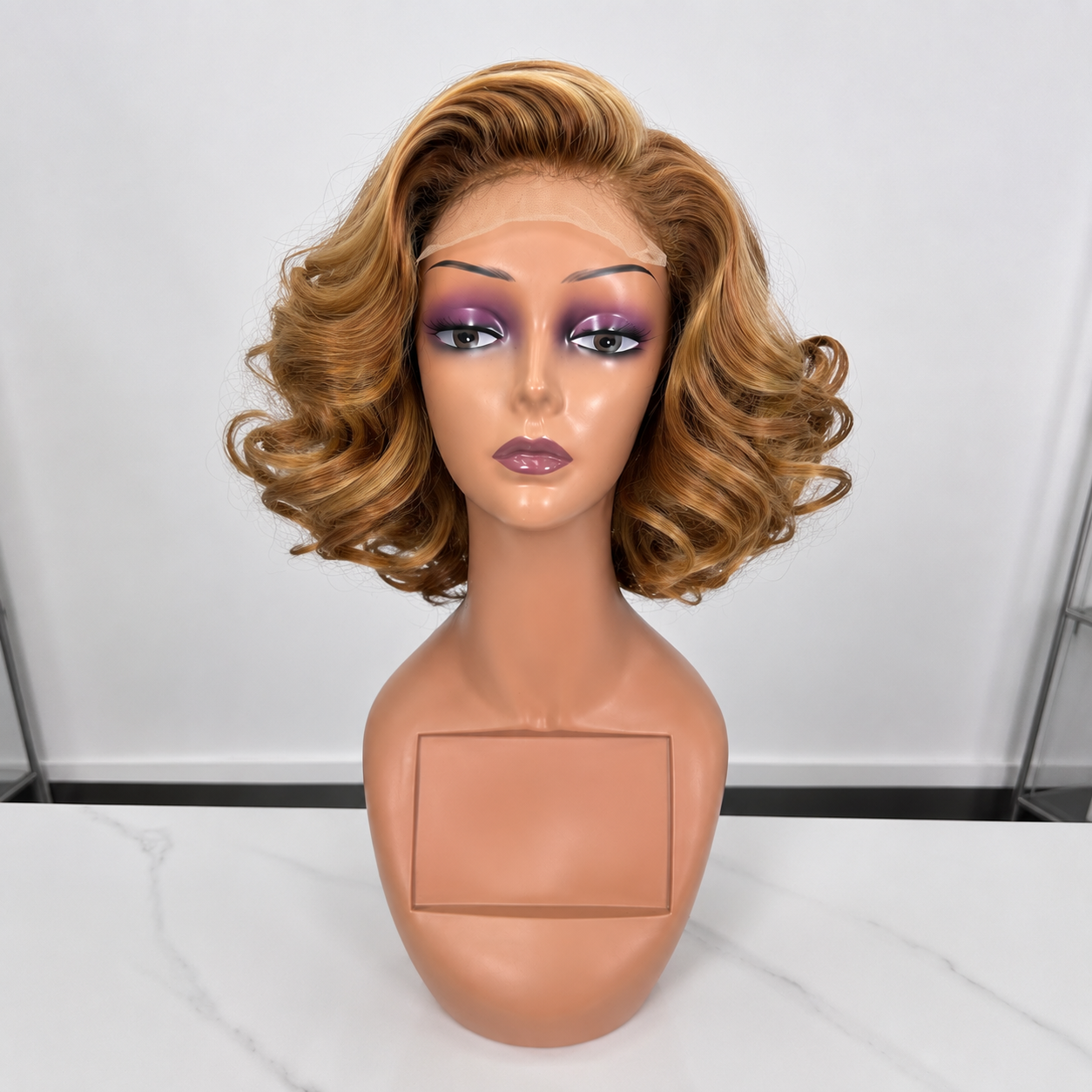 12A 5x5 HD Lace Loose Curl Bob Wig – 210% Density | 12 Inch Human Hair