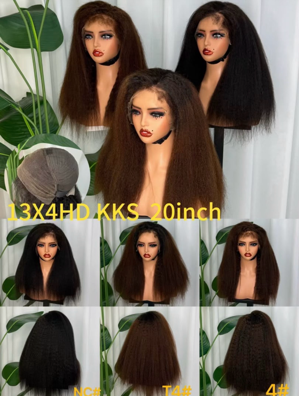 13×4 HD KKS 20-Inch Wig