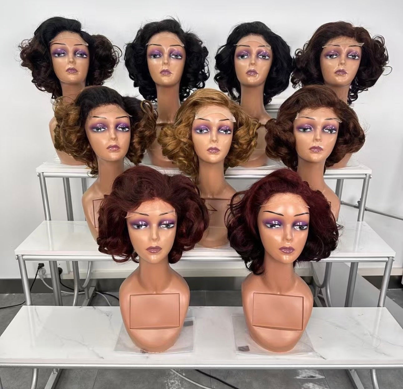 12A 5x5 HD Lace Loose Curl Bob Wig – 210% Density | 12 Inch Human Hair