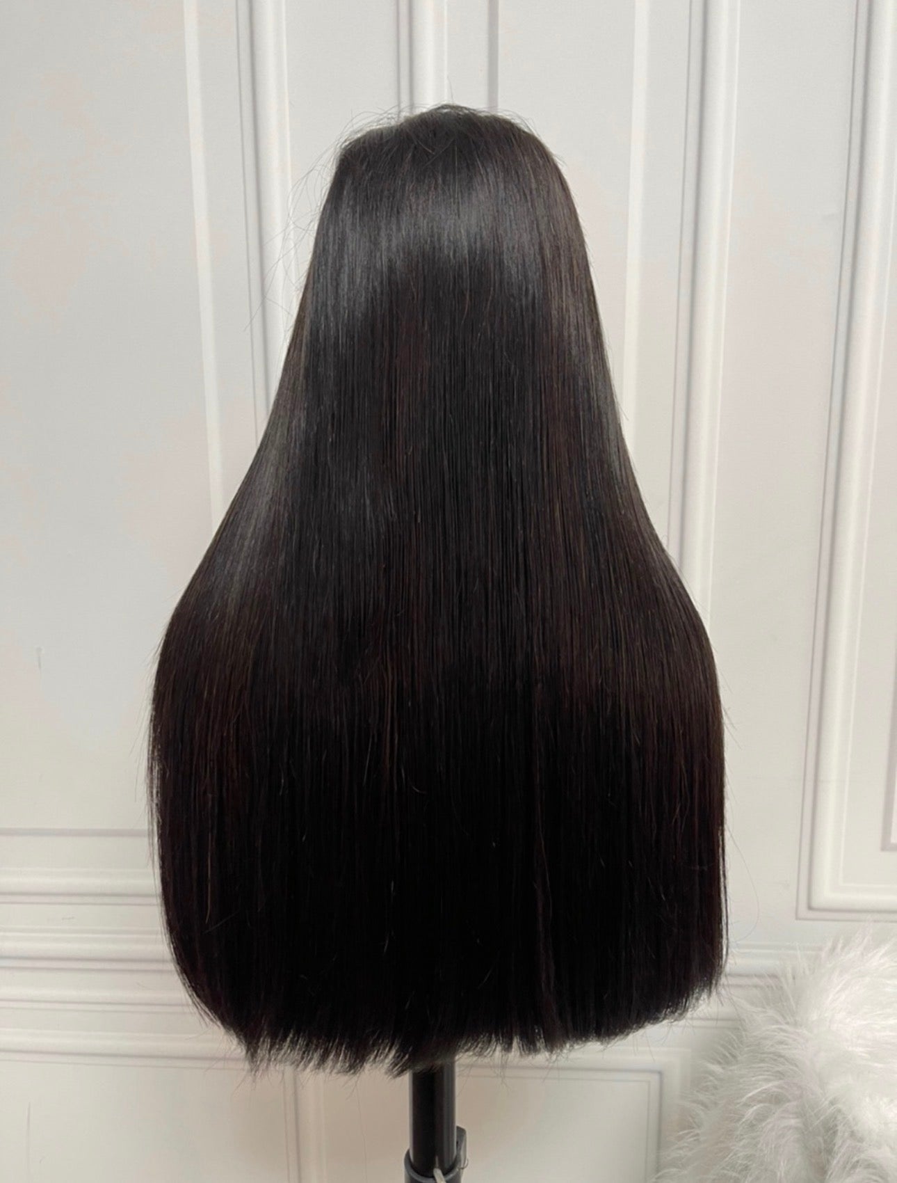 12A Bone Straight 13x4 Lace Front Wig – 210% Density