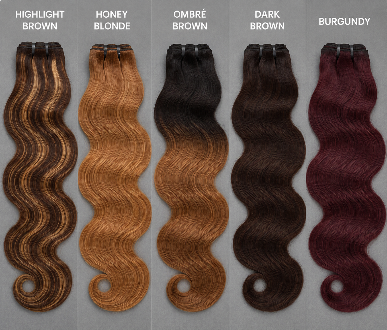 12A Double Drawn Human Hair Bundles