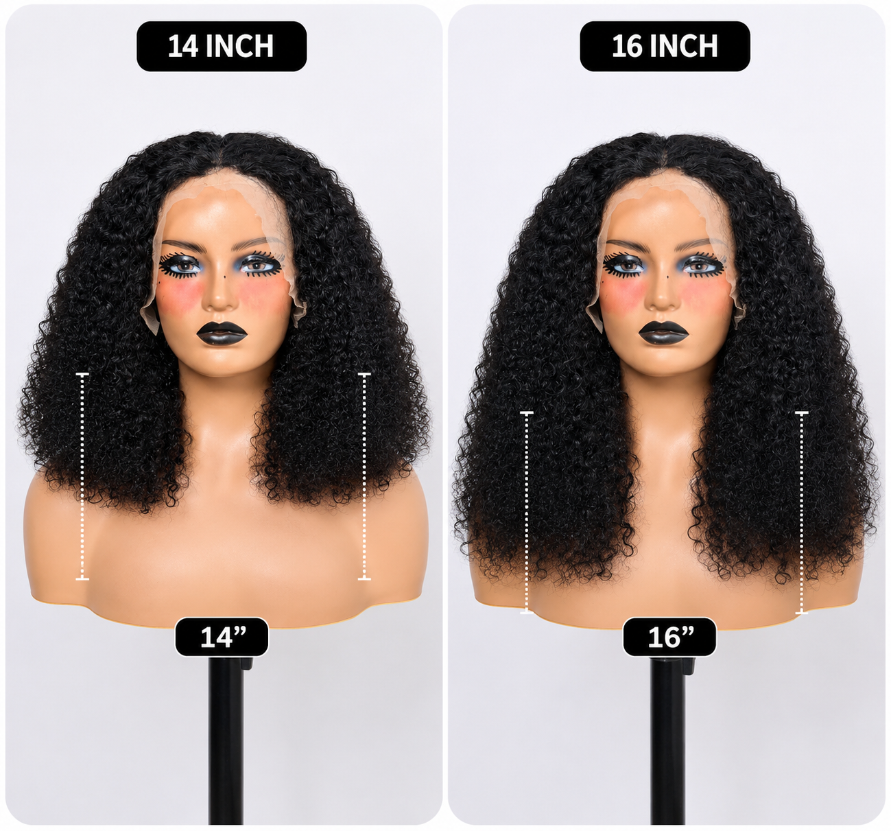 12A Pixie Curly HD Lace Front Wig | 13x4 Glueless Human Hair Wig | 210% Density