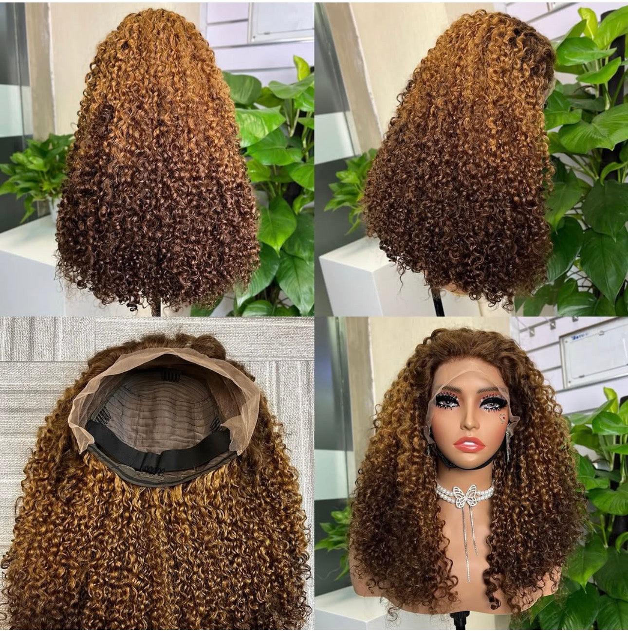 12A 13x4 Glueless Pixie Curly Human Hair Wig – 18” | 210% Density